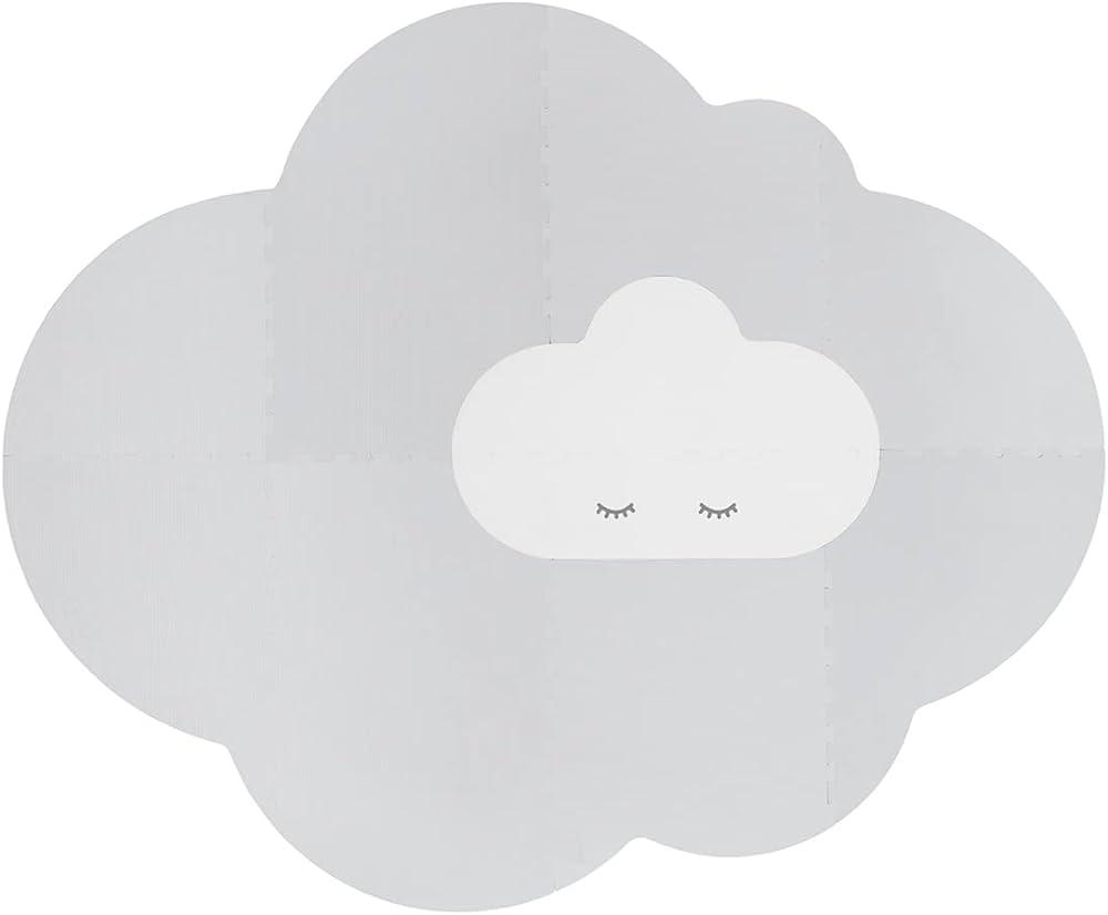 Playmat – Head in the clouds (L) – Pearl Grey