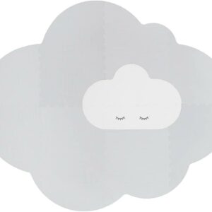 Playmat – Head in the clouds (L) – Pearl Grey