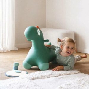 Hoppi Bouncing Dino- Garden green – Quut