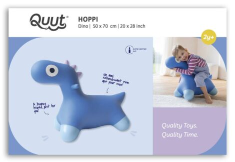 Hoppi Bouncing Dino – Cosmic blue – Quut